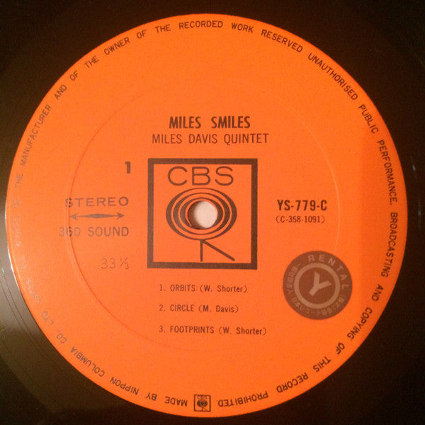 Miles Davis Quintet* : Miles Smiles (LP, Album)