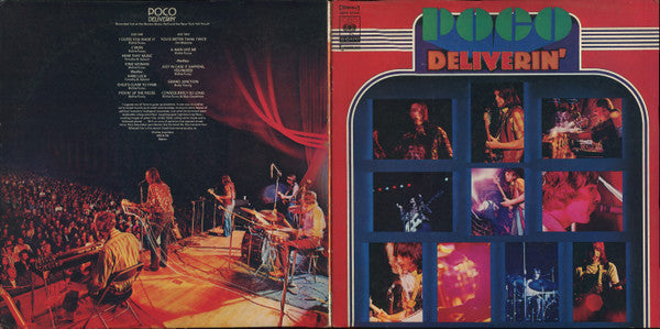 Poco (3) : Deliverin' (LP, Album, Gat)