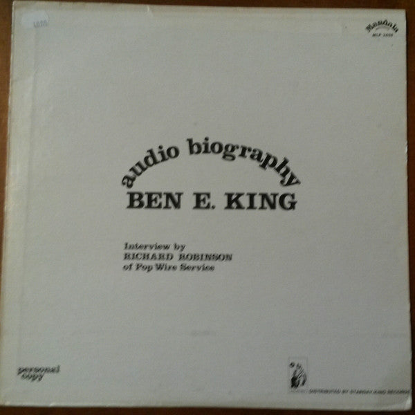 Ben E. King : Audio Biography (LP)