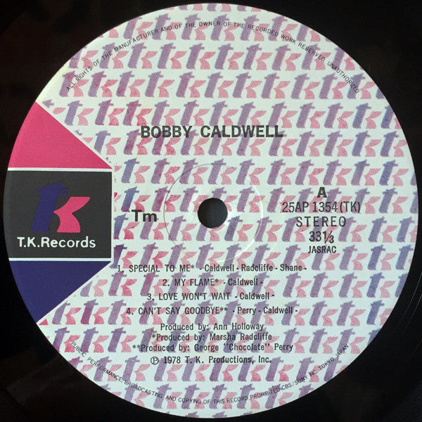 Bobby Caldwell : Evening Scandal (LP, Album)
