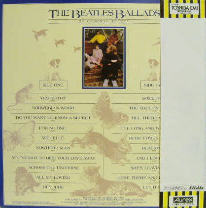 The Beatles : The Beatles Ballads (20 Original Tracks) (LP, Comp)