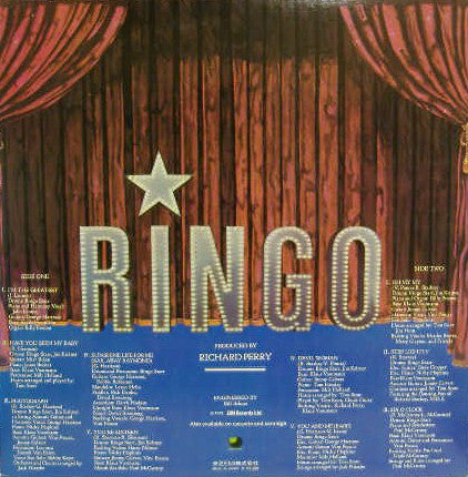 Ringo Starr : Ringo (LP, Album)