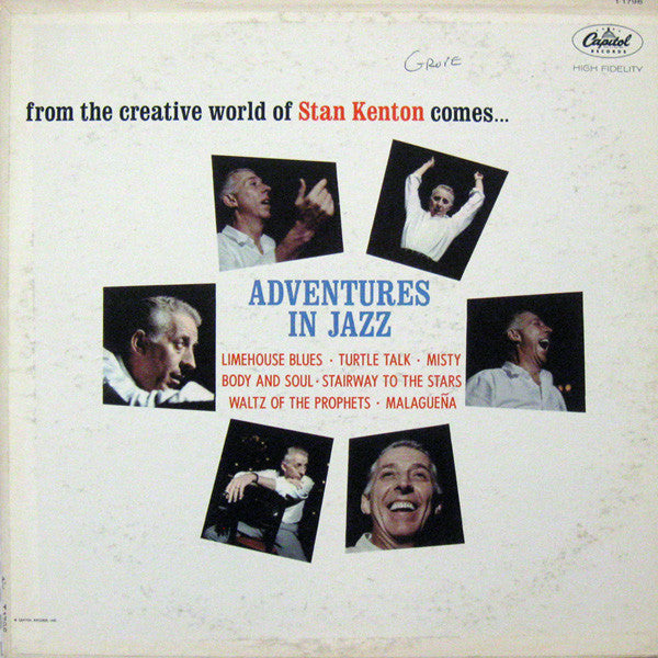 Stan Kenton : Adventures In Jazz (LP, Album, Mono)