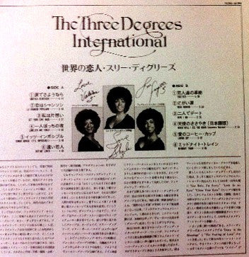 The Three Degrees : International (LP, Album)