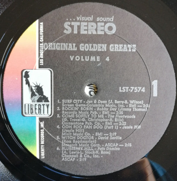 Various : Original Golden Greats Vol. 4 (LP, Comp)
