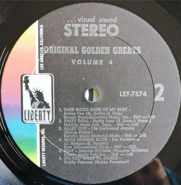 Various : Original Golden Greats Vol. 4 (LP, Comp)