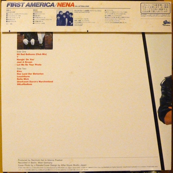 Nena : First America (99 Luftballons) (LP, Album)