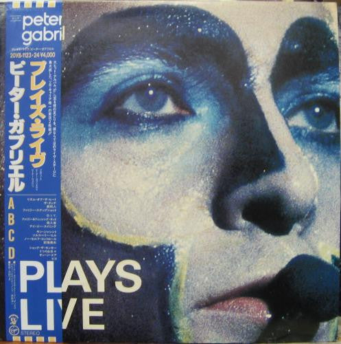 Peter Gabriel : Plays Live (2xLP, Album, RE)