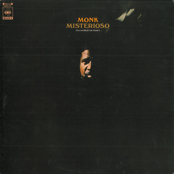 Monk* : Misterioso (Recorded On Tour) (LP, Album, RE)