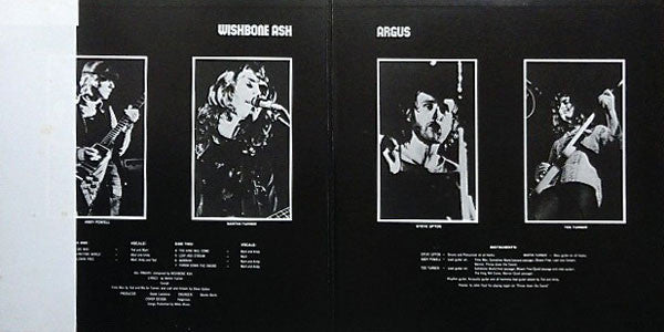 Wishbone Ash : Argus (LP, Album, RE, Ora)