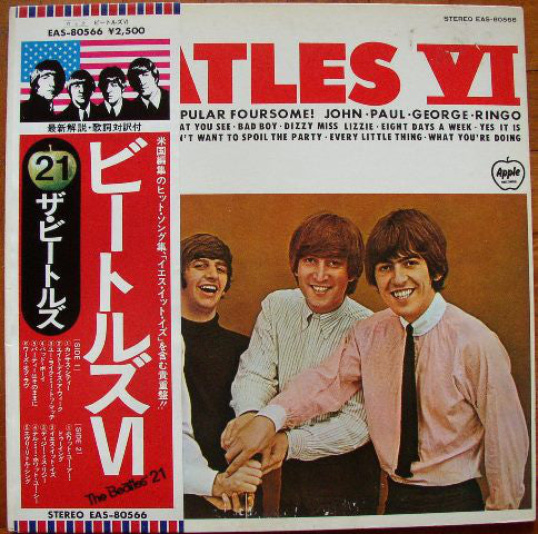 The Beatles : Beatles VI (LP, Album, RE, Gat)