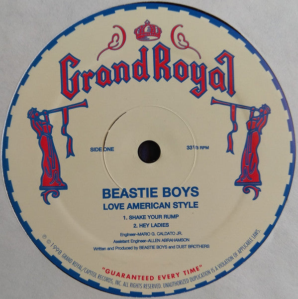 Beastie Boys : Love American Style  EP (12", EP, RE)