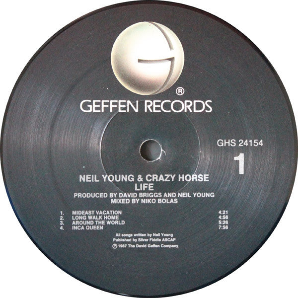 Neil Young & Crazy Horse : Life (LP, Album, ARC)