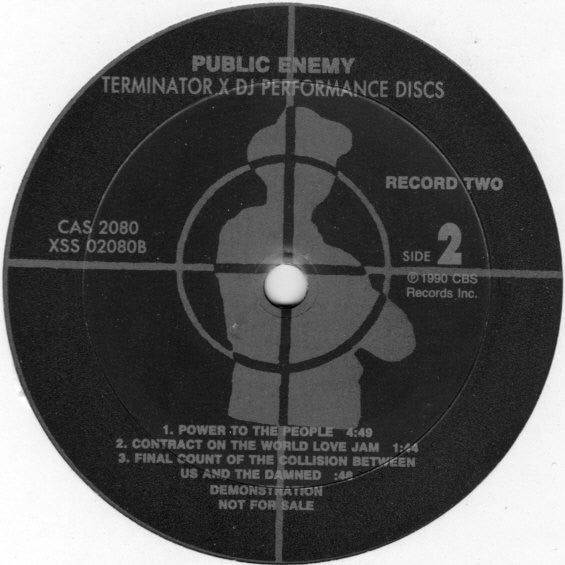 Public Enemy : Fear Of A Black Planet (Terminator X DJ Performance Discs) (3x12", Ltd, Promo)