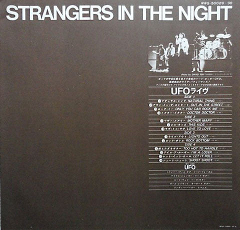 UFO (5) : Strangers In The Night (2xLP, Album, Gat)