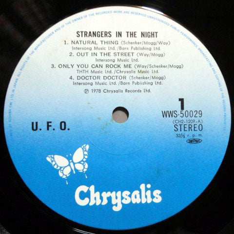 UFO (5) : Strangers In The Night (2xLP, Album, Gat)