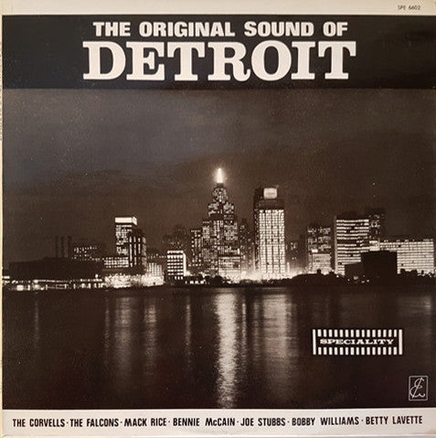 Various : The Original Sound Of Detroit (LP, Comp, Mono, "st)