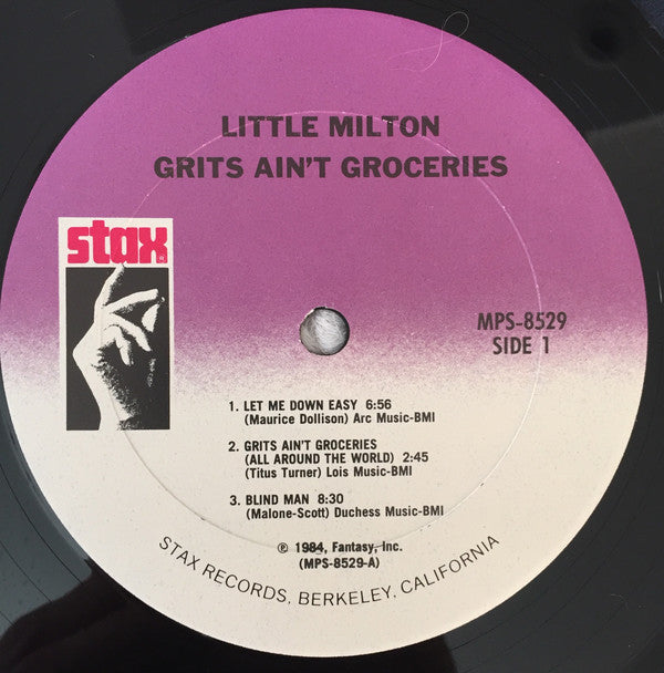 Little Milton : Grits Ain't Groceries (LP)