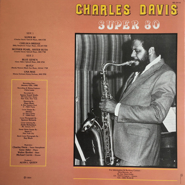 Charles Davis (2) : Super 80 (LP)