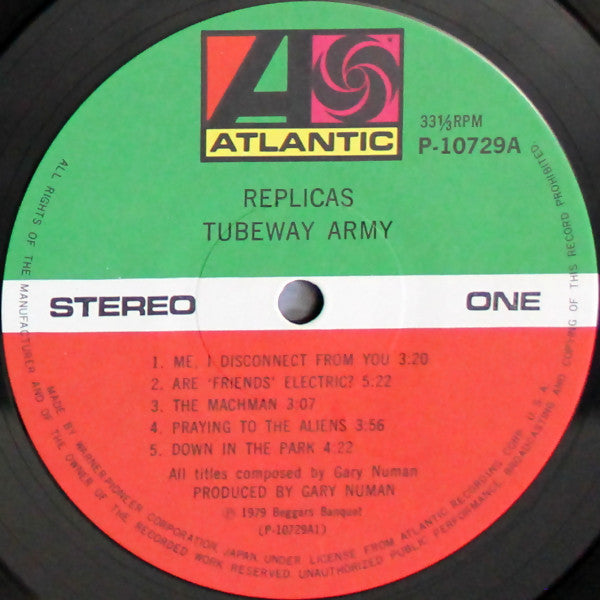 Tubeway Army : Replicas (LP, Album)
