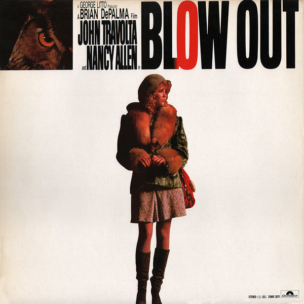 Pino Donaggio : Blow Out (Original Sound Track Score From The Motion Picture) (LP)
