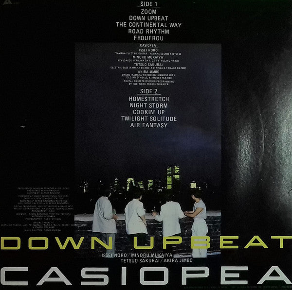Casiopea : Down Upbeat (LP, Album)