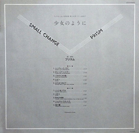 Prism (7) : Small Change (LP, Album)