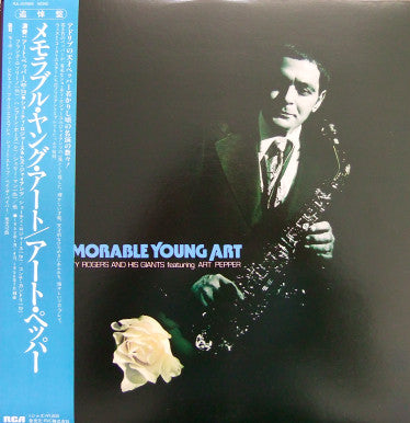 Shorty Rogers And His Giants Featuring Art Pepper : Memorable Young Art (LP, Comp, Mono)