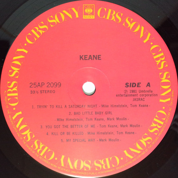 Keane (2) : Keane (LP, Album)