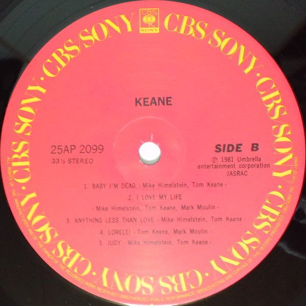 Keane (2) : Keane (LP, Album)