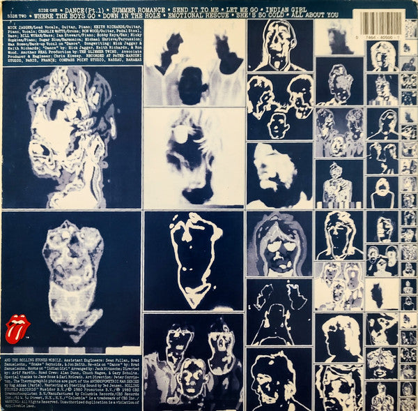 The Rolling Stones : Emotional Rescue (LP, Album, RE)
