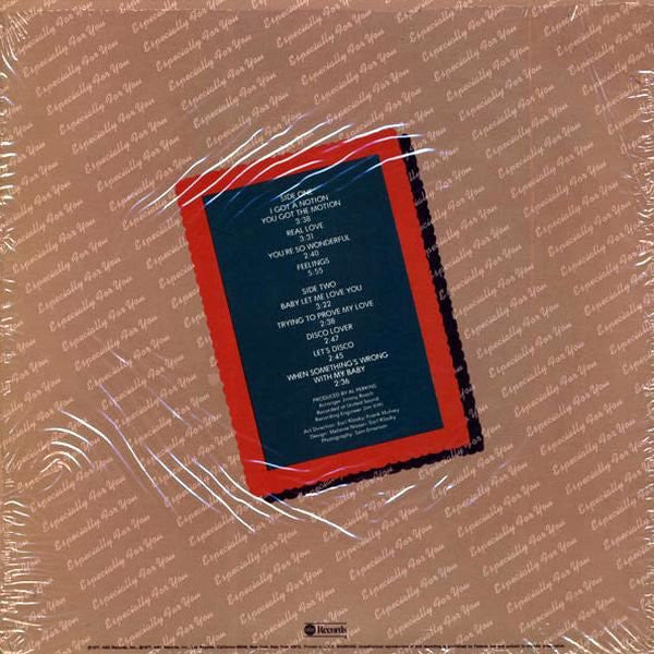 Al Hudson & The Soul Partners* : Especially For You (LP, Album)