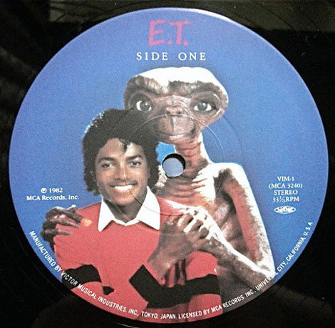 Michael Jackson / John Williams (4) : E.T. The Extra-Terrestrial (LP, Album + Box)