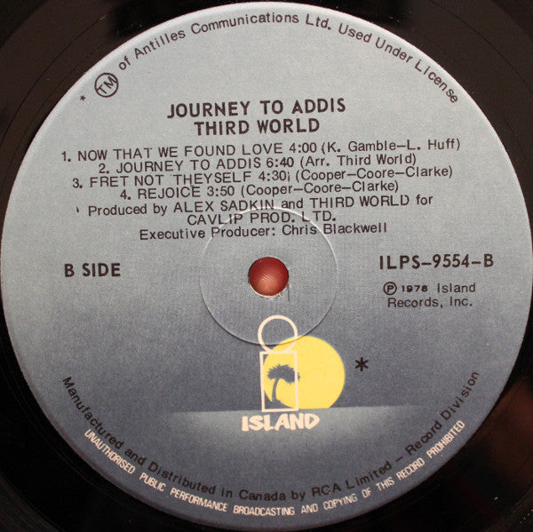 Third World : Journey To Addis (LP, Album)