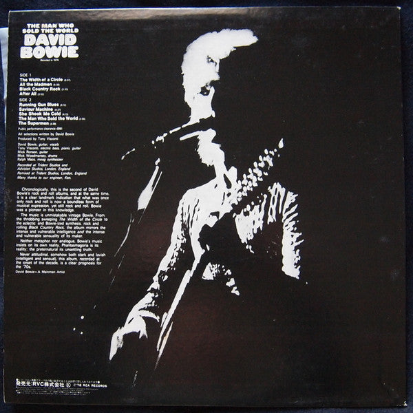 David Bowie : The Man Who Sold The World (LP, Album, Ltd, RE)