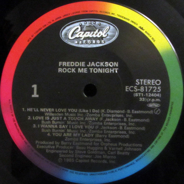 Freddie Jackson : Rock Me Tonight (LP, Album)