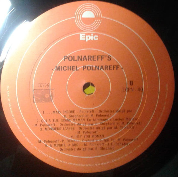 Michel Polnareff : Polnareff's (LP, Album, Quad, Gat)