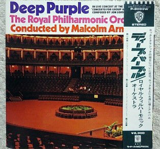 Deep Purple & The Royal Philharmonic Orchestra, Malcolm Arnold : Concerto For Group And Orchestra (LP, Album, RP, Gat)