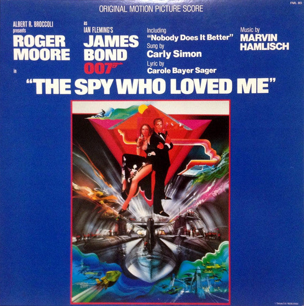 Marvin Hamlisch : 007 私を愛したスパイ = The Spy Who Loved Me (Original Motion Picture Score) (LP, Album)