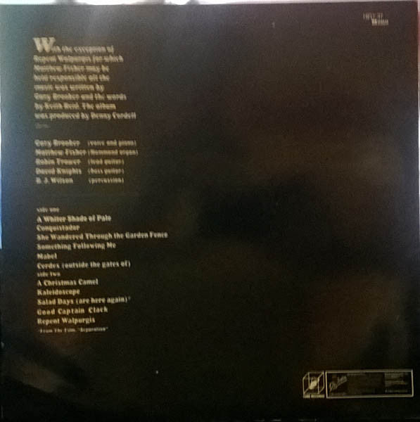 Procol Harum : A Whiter Shade Of Pale (LP, Album, RE)