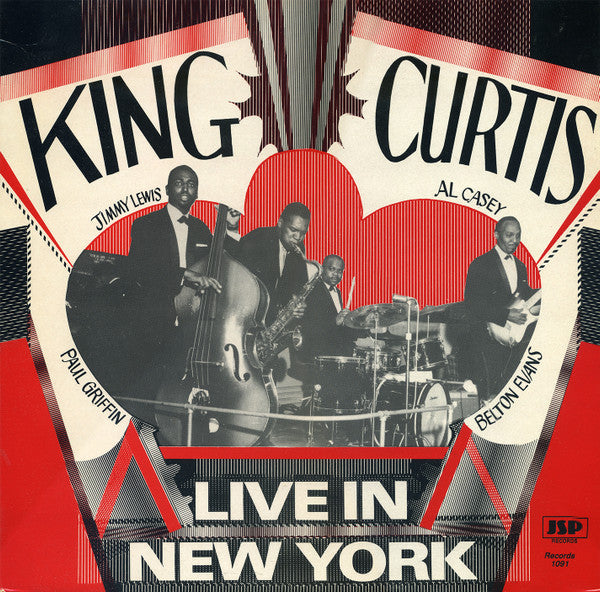 King Curtis : Live In New York (LP, Album, RM)