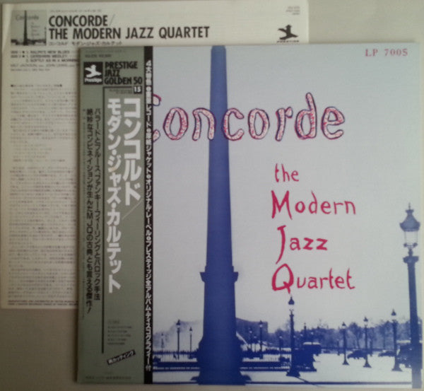 The Modern Jazz Quartet : Concorde (LP, Album, Mono, RE)