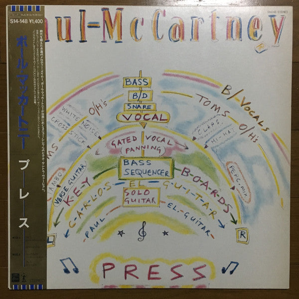 Paul McCartney : Press (12")