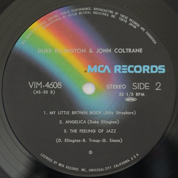 Duke Ellington & John Coltrane : Duke Ellington & John Coltrane (LP, Album, RE)