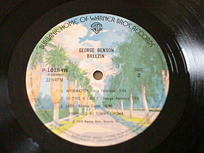 George Benson : Breezin' (LP, Album)