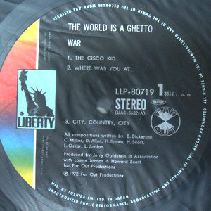 War : The World Is A Ghetto (LP, Album)