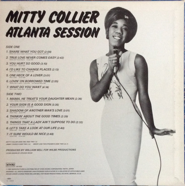 Mitty Collier, Jimmy Church, Emory And The Dynamics* : William Bell Present Atlanta Session (LP, Album, Comp, Promo)