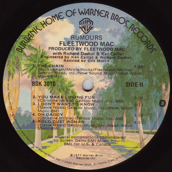 Fleetwood Mac : Rumours (LP, Album, Los)