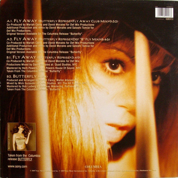 Mariah Carey : Butterfly (12", Maxi)