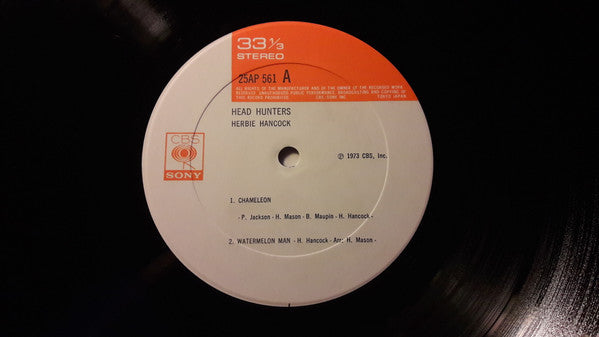 Herbie Hancock : Head Hunters (LP, Album, RE)